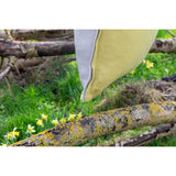 Pure Washed Linen Cushion Cover, Two-Tone Yellow Hop