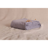Pure Washed Linen Duvet Cover, Ash Grey