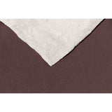 Pure Washed Linen Duvet Cover, Two-Tone Chestnut