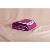 Pure Washed Linen Duvet Cover, Two-Tone Heather Rose