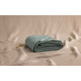 Pure Washed Linen Duvet Cover, Celadon Green