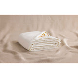 Pure Washed Linen Duvet Cover, Chalk White