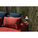 Pure Washed Linen Duvet Cover, Fig Red