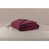 Pure Washed Linen Duvet Cover, Garnet Red