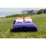 Pure Washed Linen Duvet Cover, Indigo