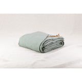 Pure Washed Linen Duvet Cover, Linden Green