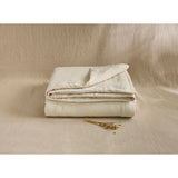 Pure Washed Linen Duvet Cover, Natural Stripe