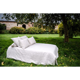 Pure Washed Linen Fitted Sheet, Natural
