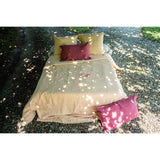 Pure Washed Linen Duvet Cover, Peach