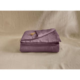 Pure Washed Linen Duvet Cover, Plum