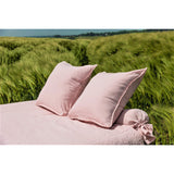 Pure Washed Linen Duvet Cover, Rose Petal