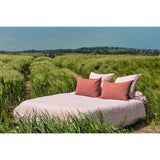 Pure Washed Linen Duvet Cover, Rose Petal