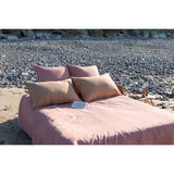 Pure Washed Linen Duvet Cover, Terracotta