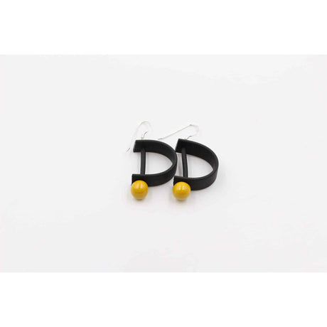 Alpha Drop Earrings, Sun