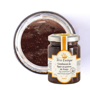 Fig Chutney with Penja Pepper - 90g - Zouf.biz