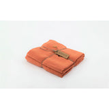 Pure Washed Linen Fitted Sheet, Apricot