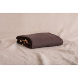 Pure Washed Linen Fitted Sheet, Chestnut