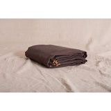 Pure Washed Linen Fitted Sheet, Chestnut