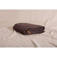 Pure Washed Linen Flat Sheet, Chestnut