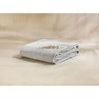 Pure Washed Linen Flat Sheet, Flint Stripe