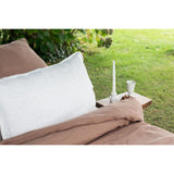 Pure Washed Linen Flat Sheet, Hazelnut