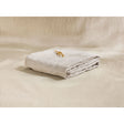 Pure Washed Linen Flat Sheet, Plum Stripe
