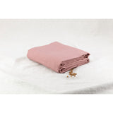 Pure Washed Linen Flat Sheet, Terracotta