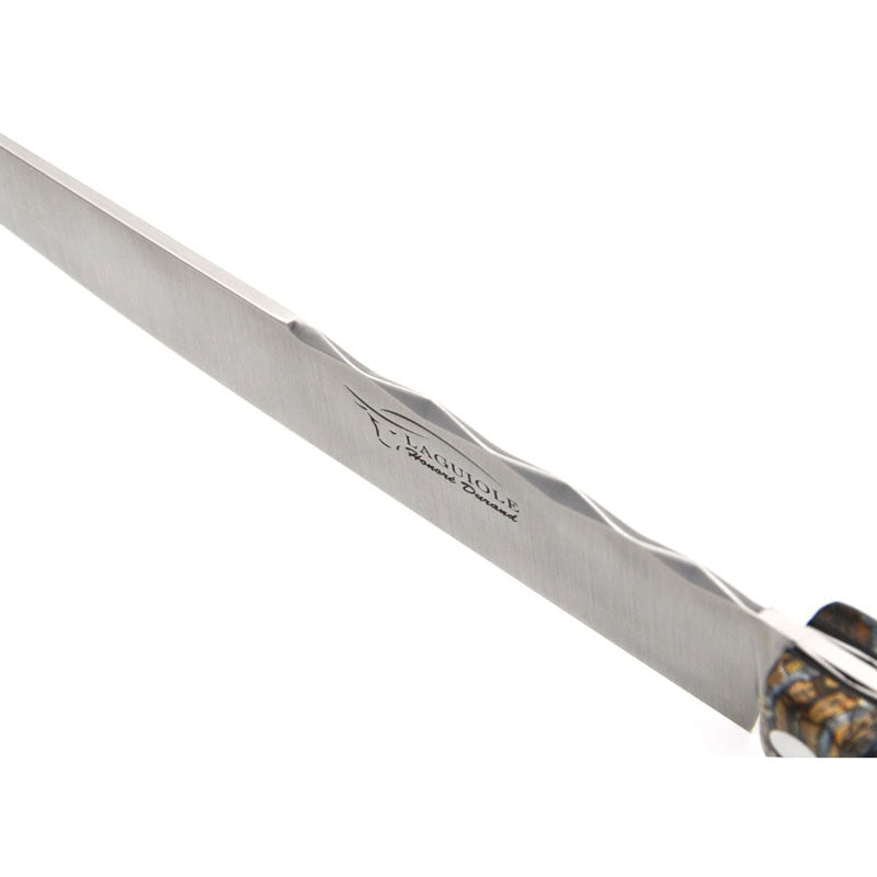 Laguiole Kitchen Knife with Mammoth Molar Handle
