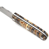 Laguiole Kitchen Knife with Mammoth Molar Handle