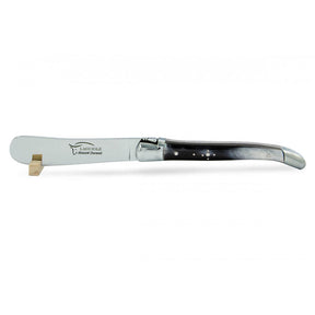 Laguiole Butter Knife Dark Horn - Zouf.biz