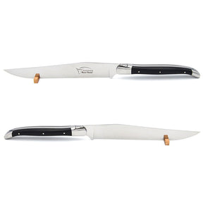 Laguiole Carving Knife, Black Corian Acrylic - Zouf.biz