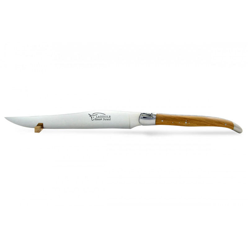 Laguiole Carving Set, Olive Wood - Zouf.biz