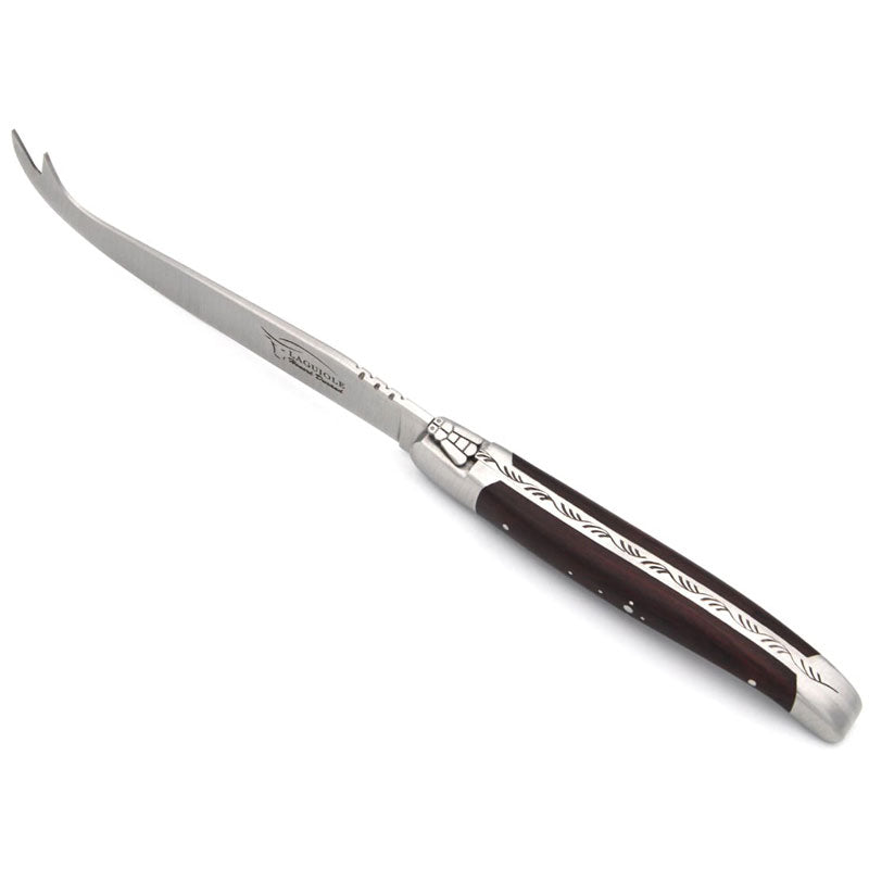 Laguiole Cheese Knife Purplewood, Prestige Collection - Zouf.biz