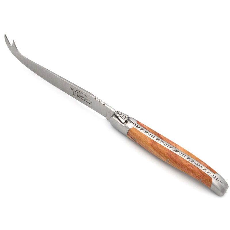 Laguiole Cheese Knife Rosewood, Prestige Collection - Zouf.biz