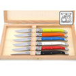 Laguiole Dessert Knives, Mix Corian