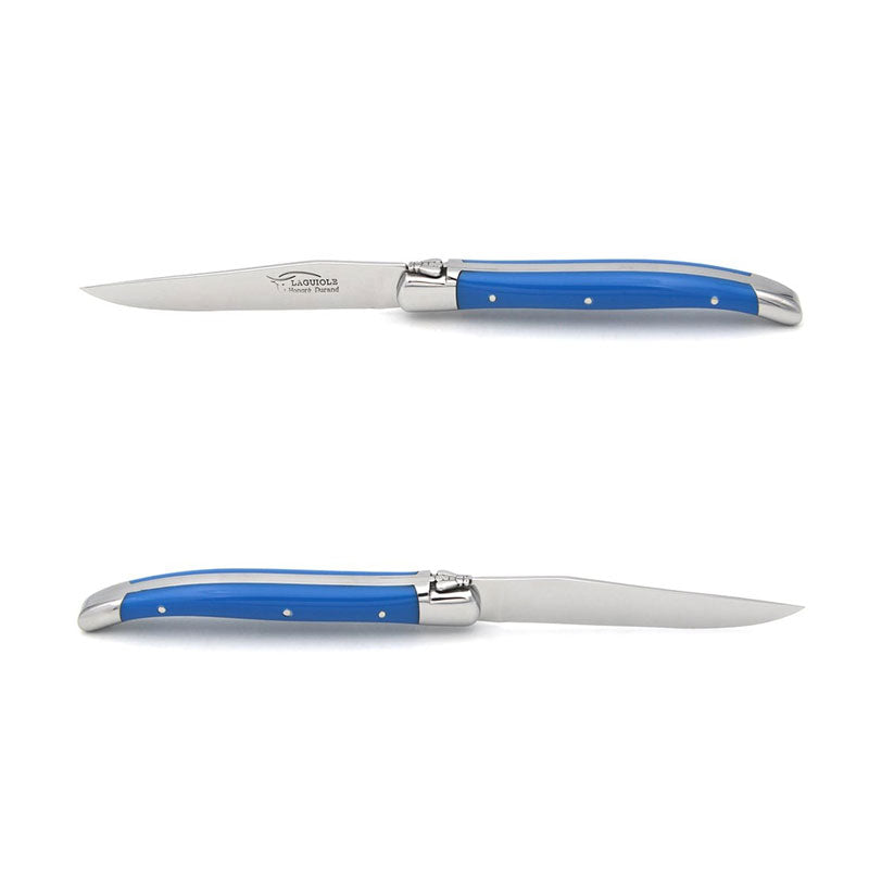 Laguiole Dessert Knives, Mix Corian