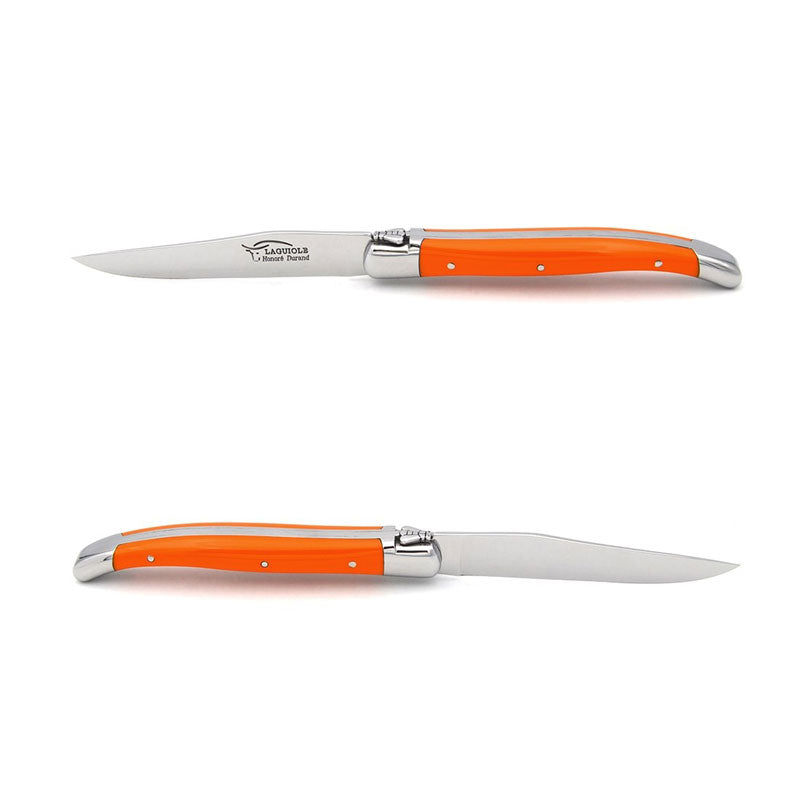 Laguiole Dessert Knives, Mix Corian