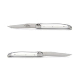 Laguiole Dessert Knives, Mix Corian