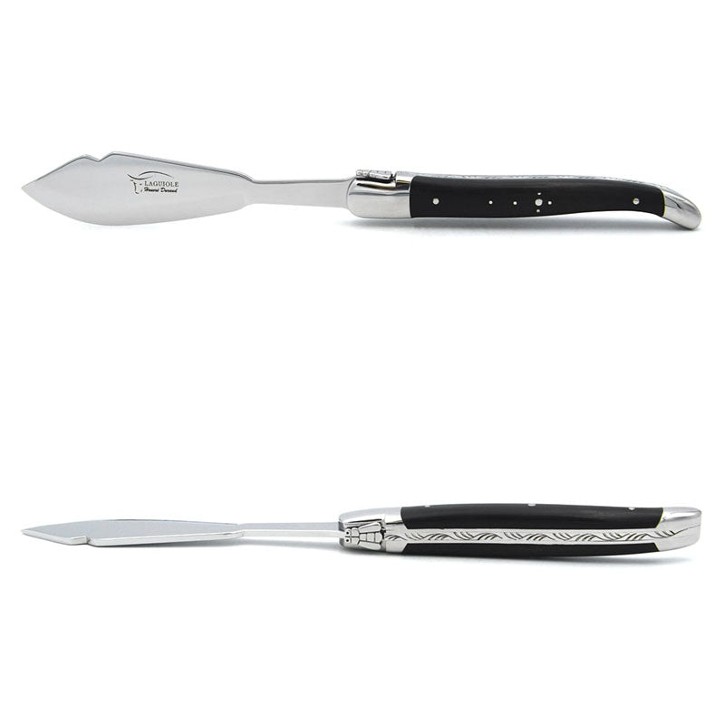 Laguiole Fish Knives Ebony Wood, Prestige Collection