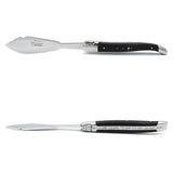 Laguiole Fish Knives Ebony Wood, Prestige Collection
