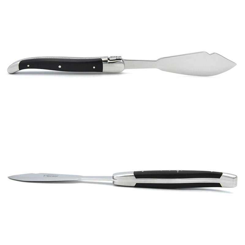 Laguiole Fish Knives Ebony Wood, Prestige Collection