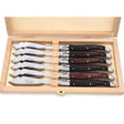 Laguiole Fish Knives Purplewood, Prestige Collection