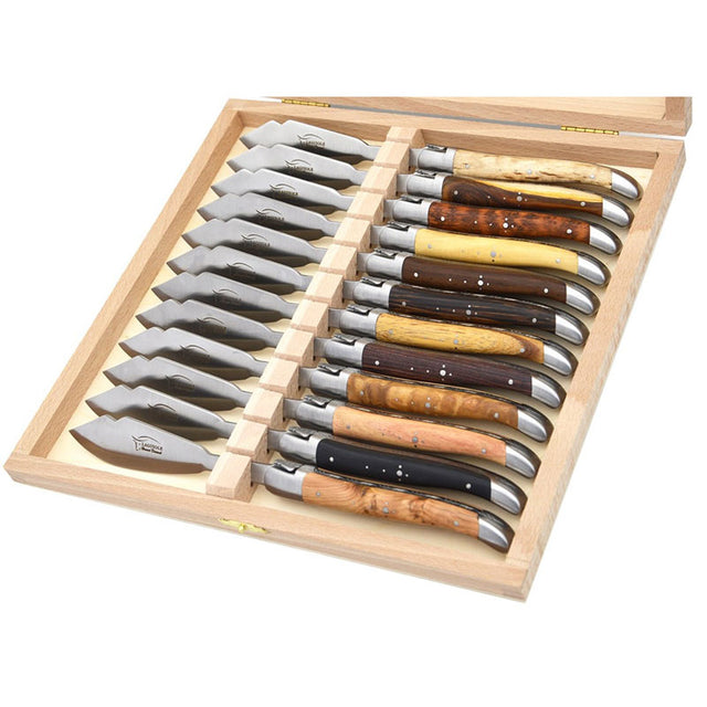 Experience the ultimate in fine dining with the Laguiole Prestige Collection Fish Knives. Authenticity, refinement and excellence, the Laguiole has become an international cult object of high design significance synonymous with the art of living well