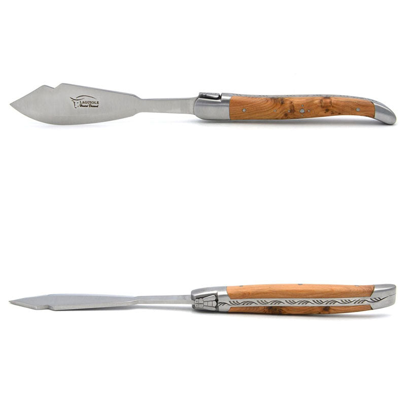 Laguiole Fish Knives Mix Wood, Prestige Collection
