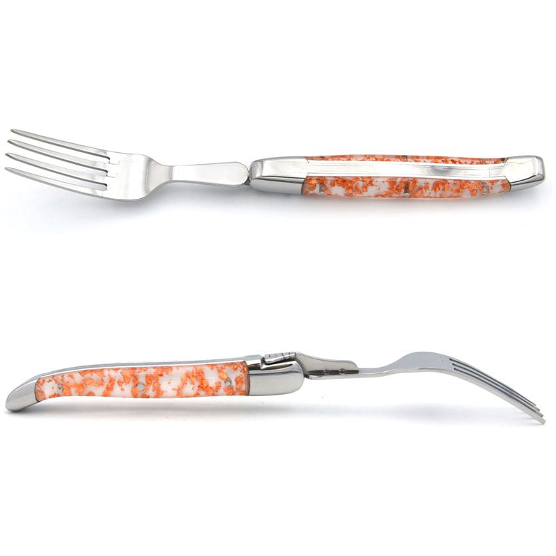 Laguiole Forks Copper Foil Inclusion