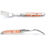 Laguiole Forks Copper Foil Inclusion