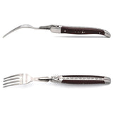 Laguiole Forks Purplewood, Prestige Collection