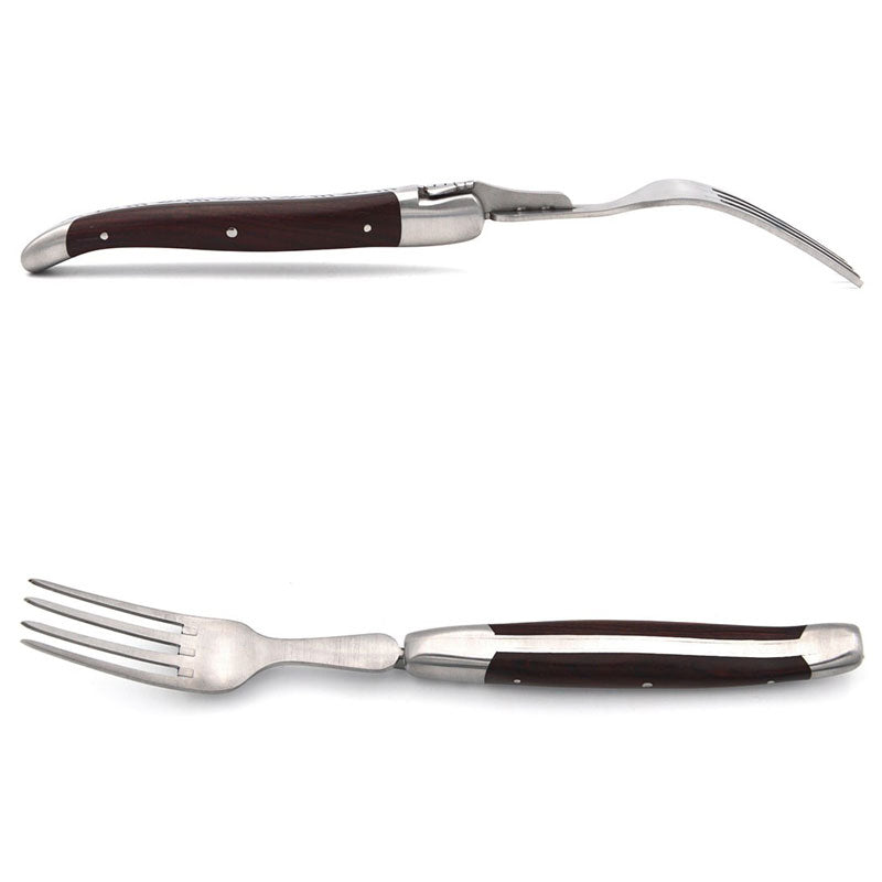 Laguiole Forks Purplewood, Prestige Collection