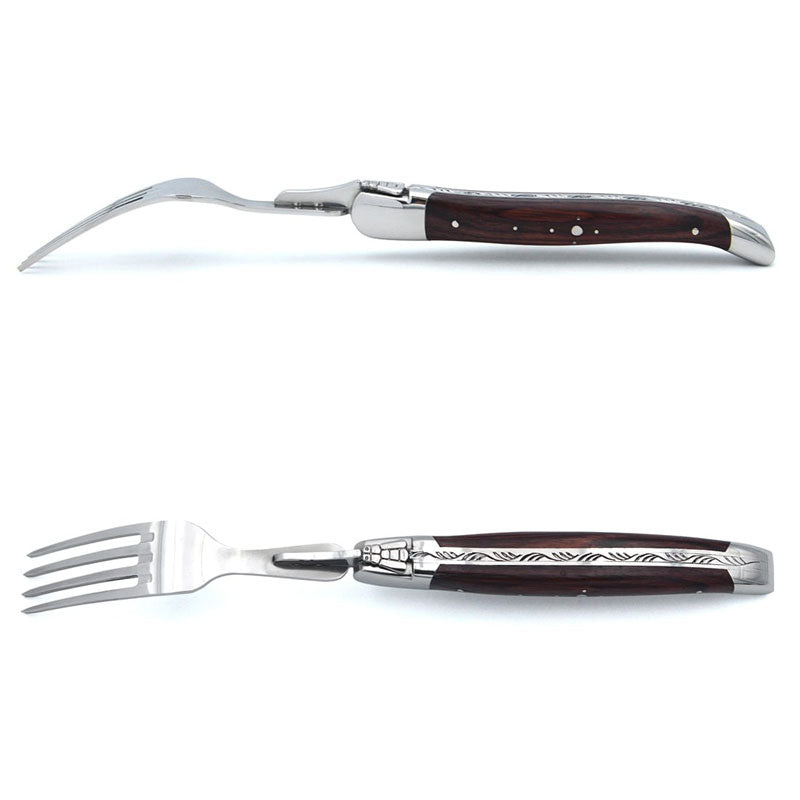 Laguiole Forks Purplewood, Prestige Collection