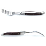 Laguiole Forks Purplewood, Prestige Collection